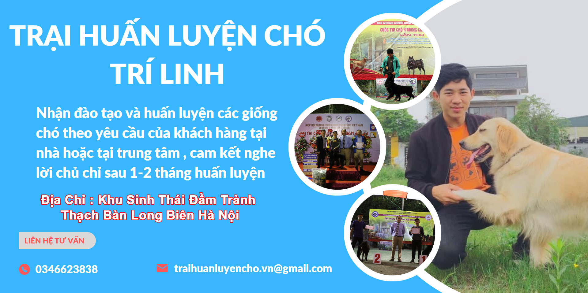 Trung Tâm Huấn Luyện Chó Trí Linh Hà Nội